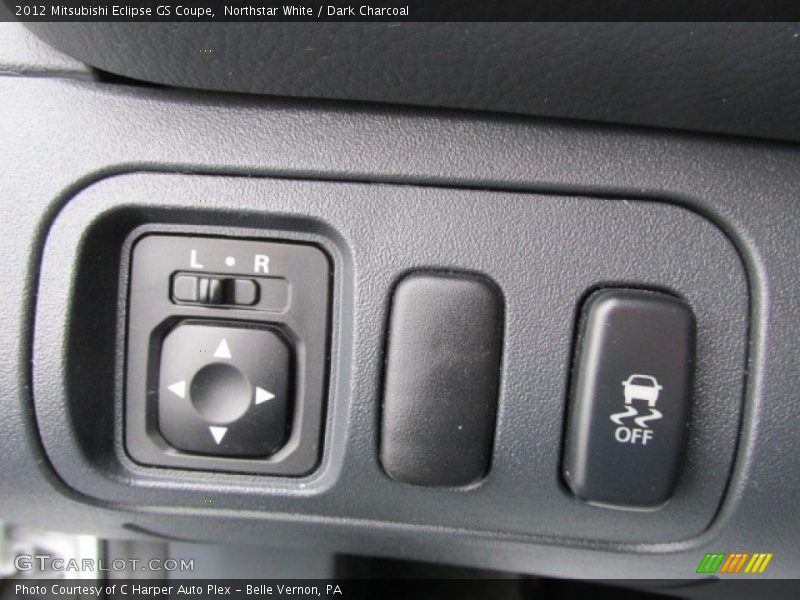 Northstar White / Dark Charcoal 2012 Mitsubishi Eclipse GS Coupe