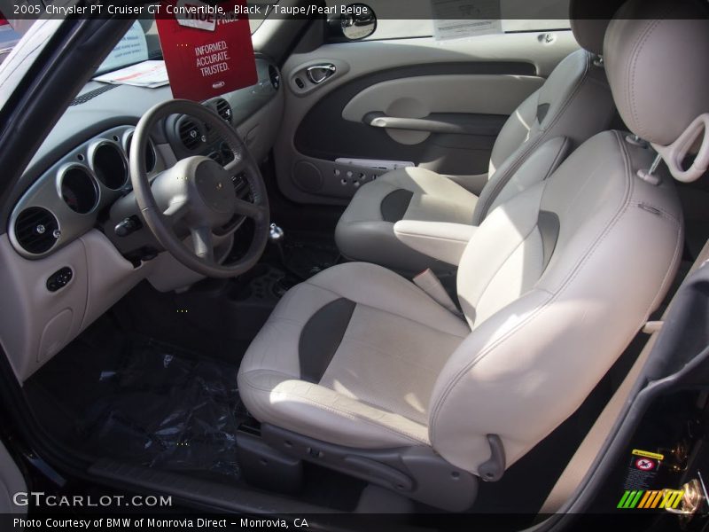  2005 PT Cruiser GT Convertible Taupe/Pearl Beige Interior
