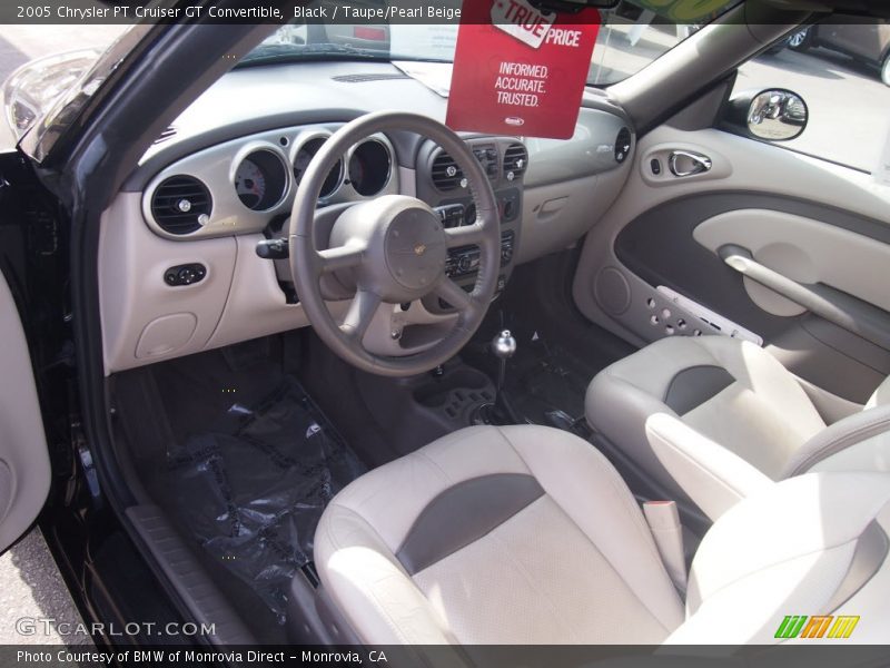 Taupe/Pearl Beige Interior - 2005 PT Cruiser GT Convertible 