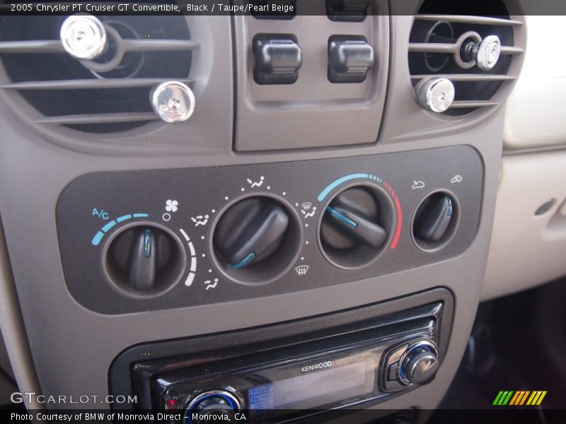 Controls of 2005 PT Cruiser GT Convertible
