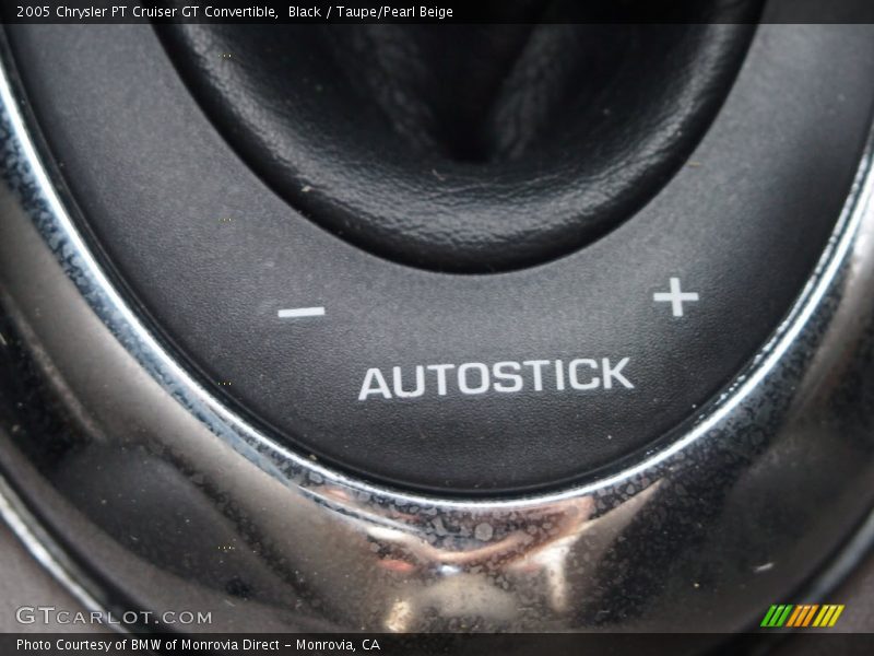 Black / Taupe/Pearl Beige 2005 Chrysler PT Cruiser GT Convertible