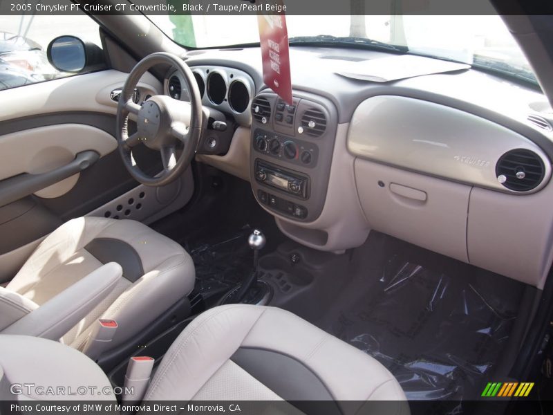  2005 PT Cruiser GT Convertible Taupe/Pearl Beige Interior