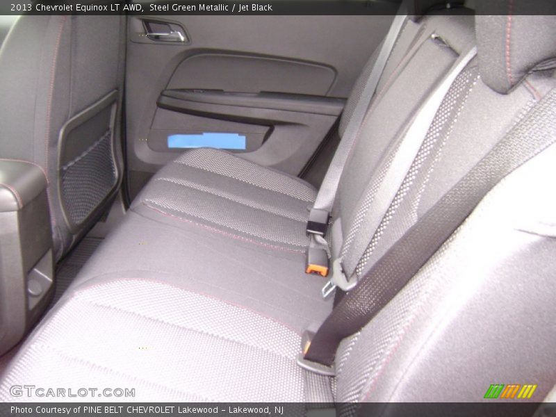 Steel Green Metallic / Jet Black 2013 Chevrolet Equinox LT AWD