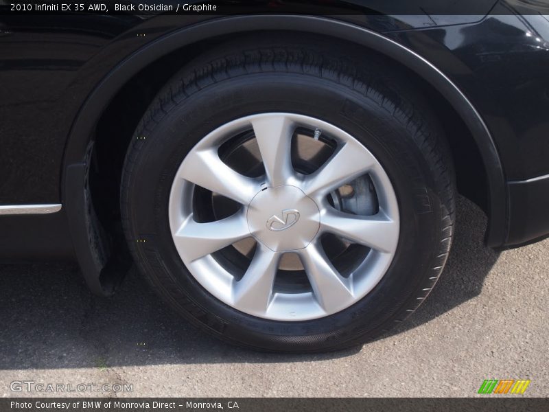 Black Obsidian / Graphite 2010 Infiniti EX 35 AWD
