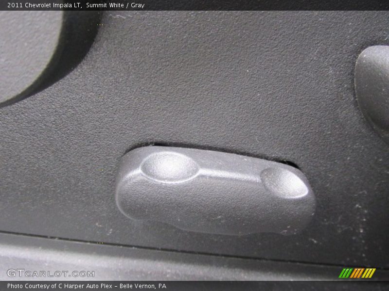 Summit White / Gray 2011 Chevrolet Impala LT