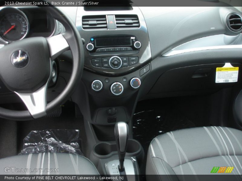 Black Granite / Silver/Silver 2013 Chevrolet Spark LS