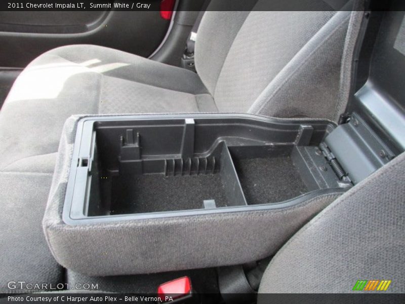 Summit White / Gray 2011 Chevrolet Impala LT