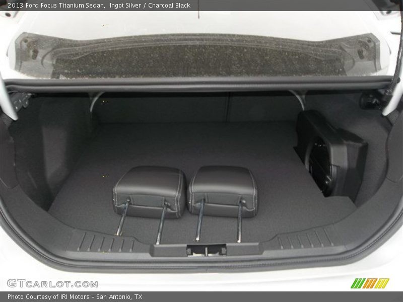 Ingot Silver / Charcoal Black 2013 Ford Focus Titanium Sedan