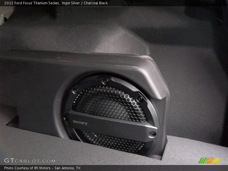 Ingot Silver / Charcoal Black 2013 Ford Focus Titanium Sedan