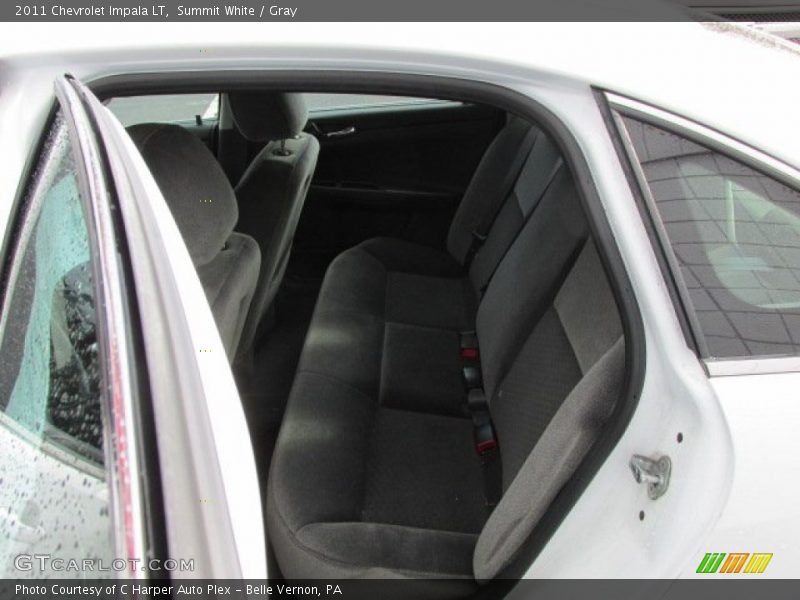 Summit White / Gray 2011 Chevrolet Impala LT