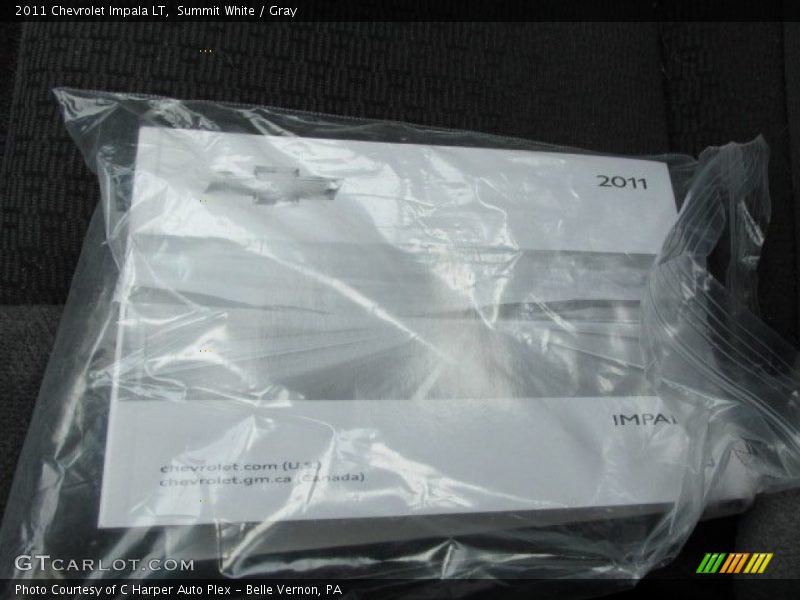Summit White / Gray 2011 Chevrolet Impala LT