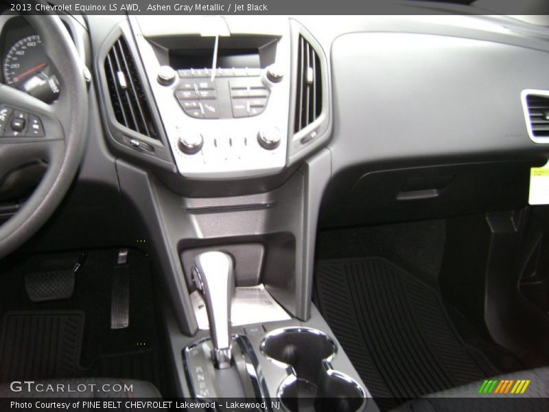 Ashen Gray Metallic / Jet Black 2013 Chevrolet Equinox LS AWD