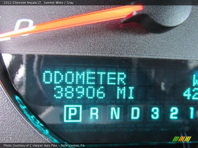 Summit White / Gray 2011 Chevrolet Impala LT