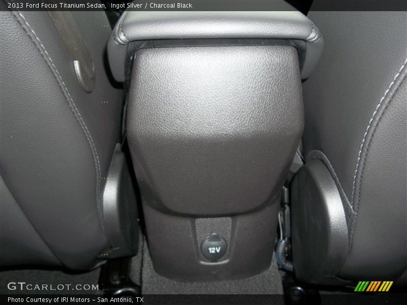 Ingot Silver / Charcoal Black 2013 Ford Focus Titanium Sedan