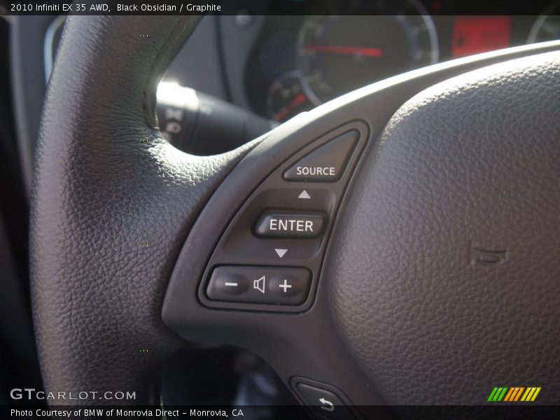 Black Obsidian / Graphite 2010 Infiniti EX 35 AWD