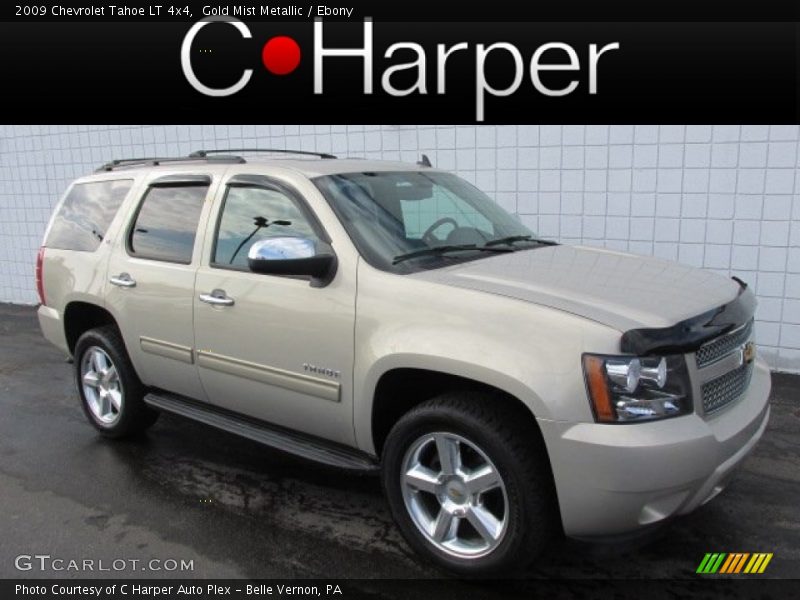 Gold Mist Metallic / Ebony 2009 Chevrolet Tahoe LT 4x4