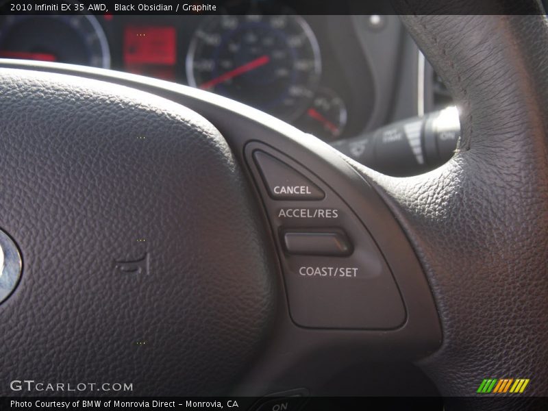 Black Obsidian / Graphite 2010 Infiniti EX 35 AWD
