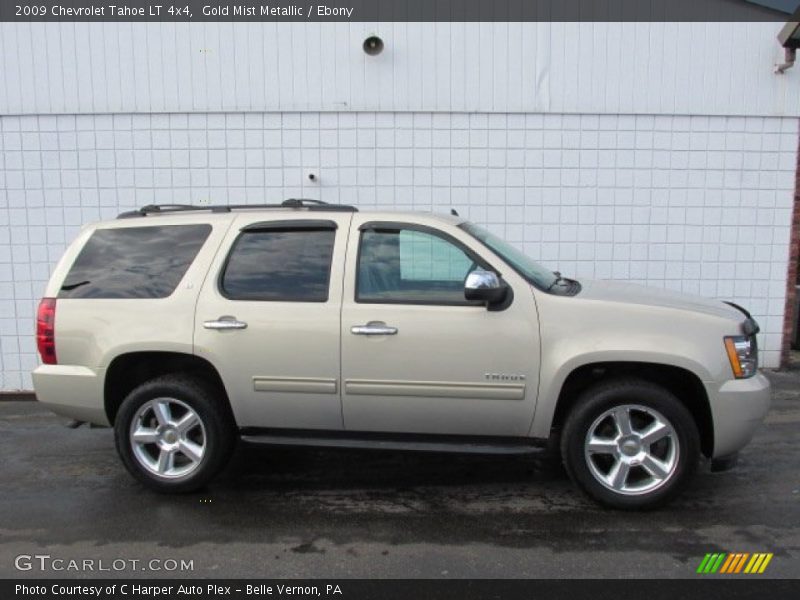Gold Mist Metallic / Ebony 2009 Chevrolet Tahoe LT 4x4