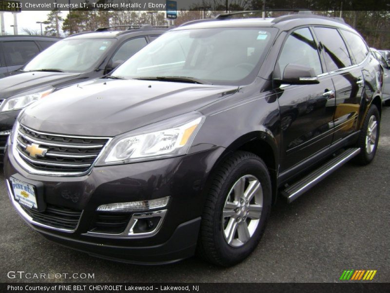 Tungsten Metallic / Ebony 2013 Chevrolet Traverse LT