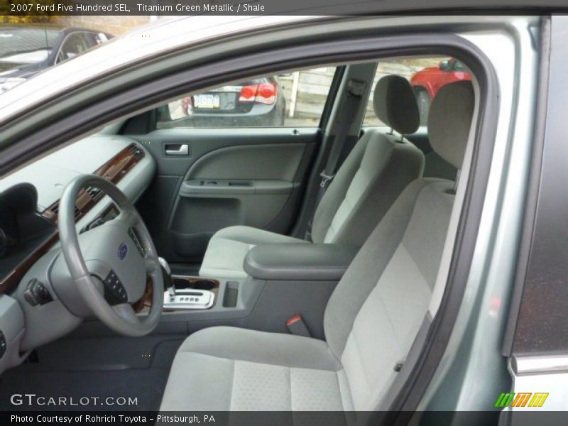  2007 Five Hundred SEL Shale Interior