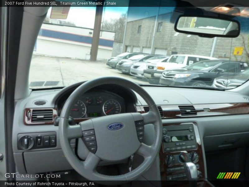 Titanium Green Metallic / Shale 2007 Ford Five Hundred SEL
