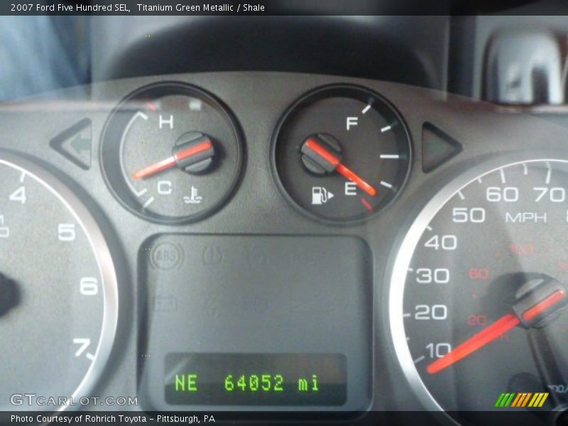 Titanium Green Metallic / Shale 2007 Ford Five Hundred SEL