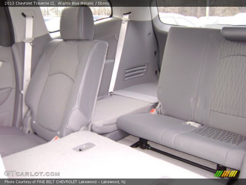 Atlantis Blue Metallic / Ebony 2013 Chevrolet Traverse LS