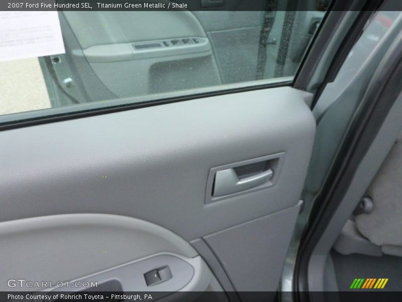 Titanium Green Metallic / Shale 2007 Ford Five Hundred SEL