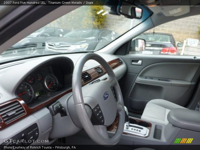 Titanium Green Metallic / Shale 2007 Ford Five Hundred SEL