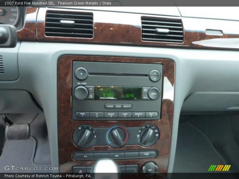 Titanium Green Metallic / Shale 2007 Ford Five Hundred SEL