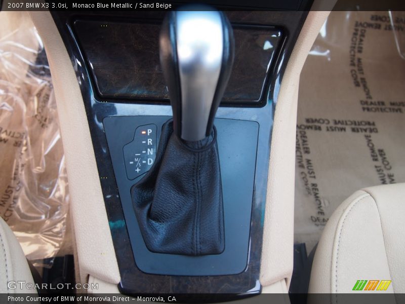 Monaco Blue Metallic / Sand Beige 2007 BMW X3 3.0si