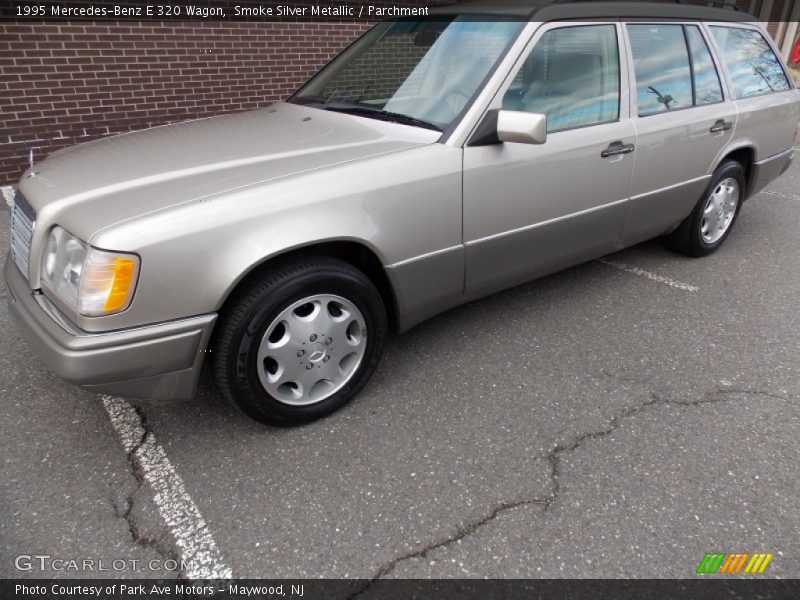 Smoke Silver Metallic / Parchment 1995 Mercedes-Benz E 320 Wagon