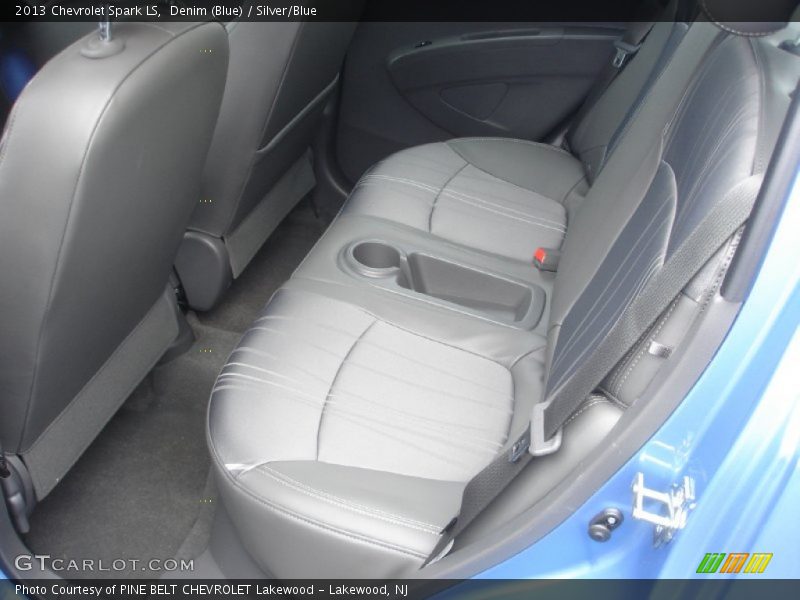 Denim (Blue) / Silver/Blue 2013 Chevrolet Spark LS