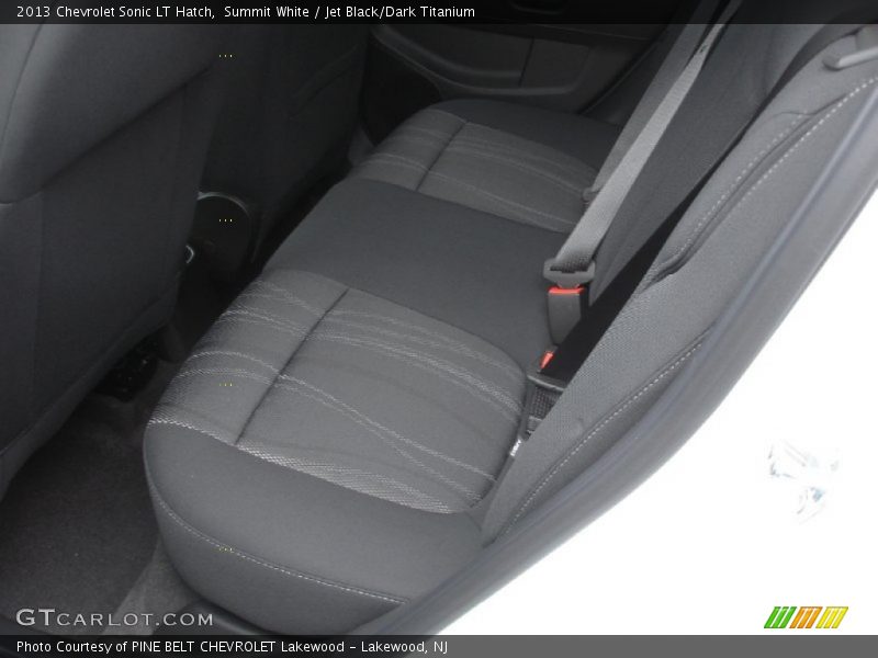Summit White / Jet Black/Dark Titanium 2013 Chevrolet Sonic LT Hatch