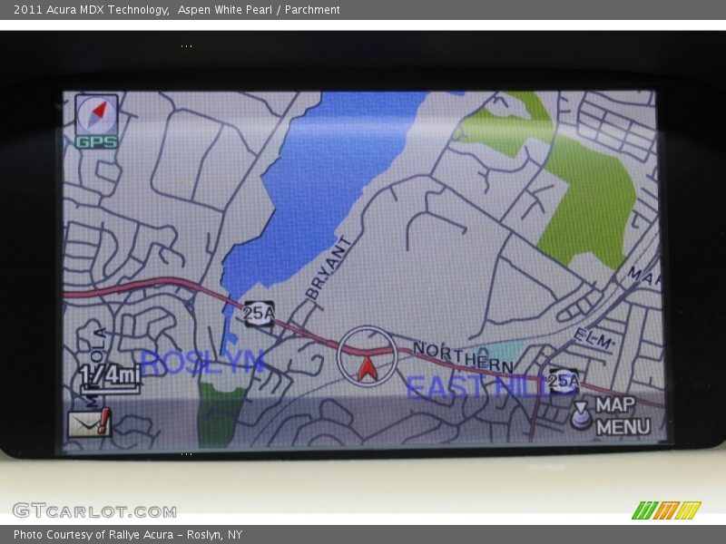 Aspen White Pearl / Parchment 2011 Acura MDX Technology