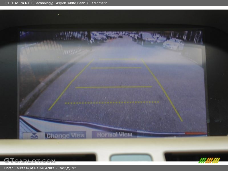 Aspen White Pearl / Parchment 2011 Acura MDX Technology