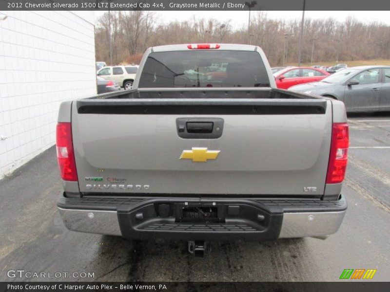 Graystone Metallic / Ebony 2012 Chevrolet Silverado 1500 LTZ Extended Cab 4x4