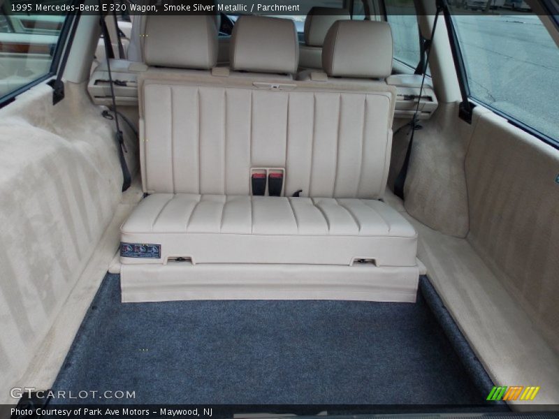 Rear Seat of 1995 E 320 Wagon