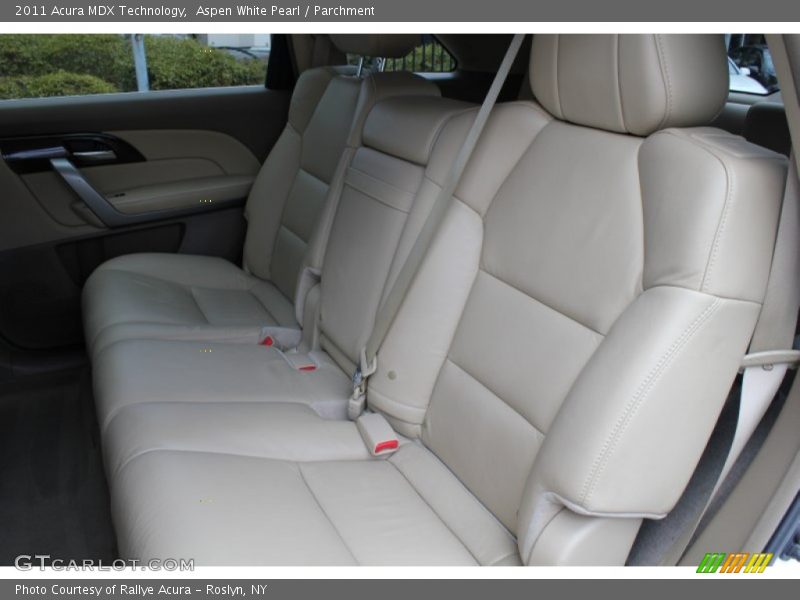 Aspen White Pearl / Parchment 2011 Acura MDX Technology