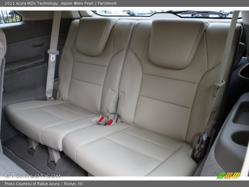 Aspen White Pearl / Parchment 2011 Acura MDX Technology