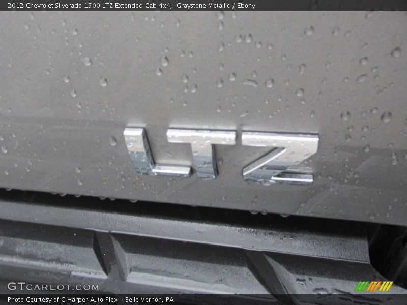 Graystone Metallic / Ebony 2012 Chevrolet Silverado 1500 LTZ Extended Cab 4x4