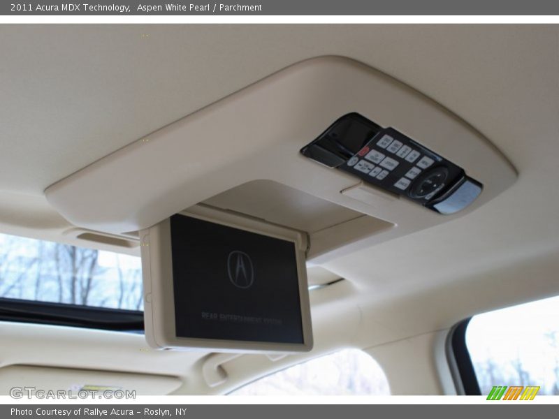Aspen White Pearl / Parchment 2011 Acura MDX Technology