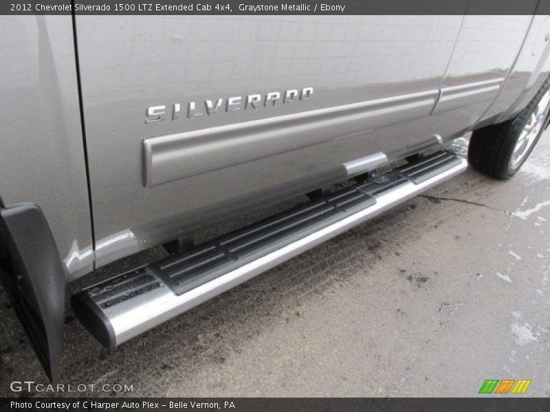 Graystone Metallic / Ebony 2012 Chevrolet Silverado 1500 LTZ Extended Cab 4x4