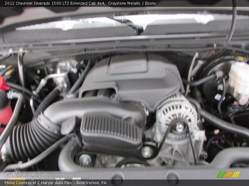Graystone Metallic / Ebony 2012 Chevrolet Silverado 1500 LTZ Extended Cab 4x4
