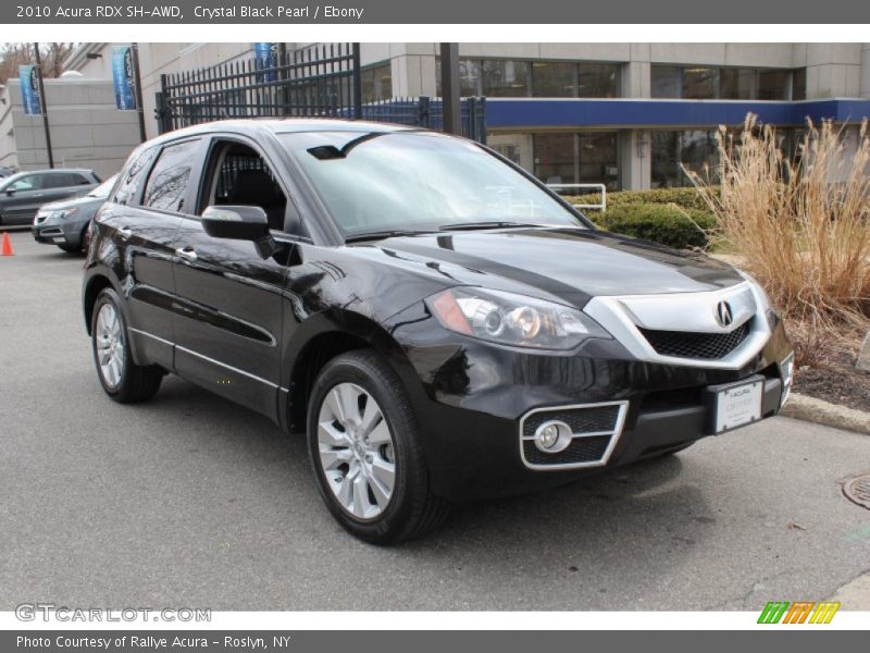 Crystal Black Pearl / Ebony 2010 Acura RDX SH-AWD