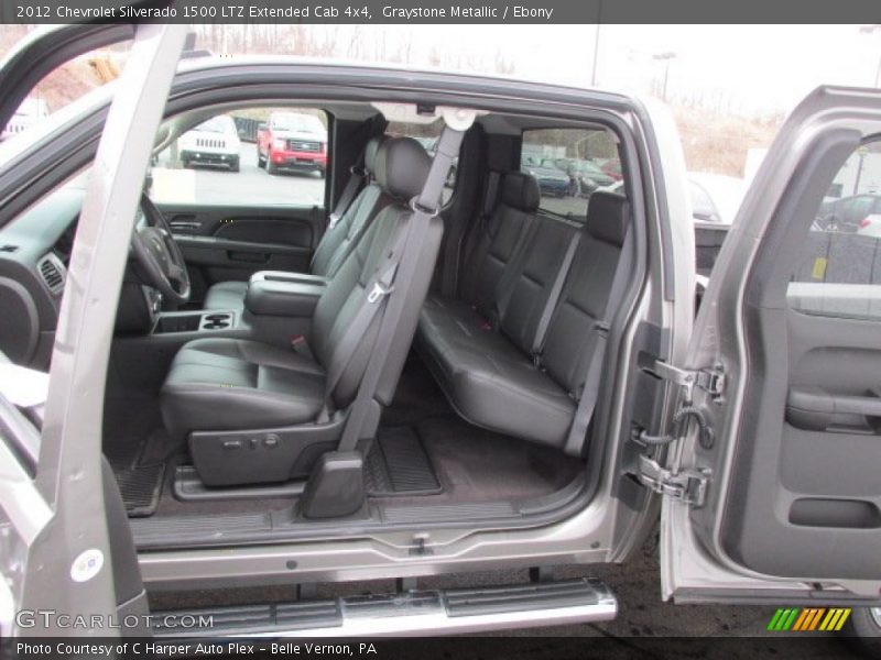 Graystone Metallic / Ebony 2012 Chevrolet Silverado 1500 LTZ Extended Cab 4x4