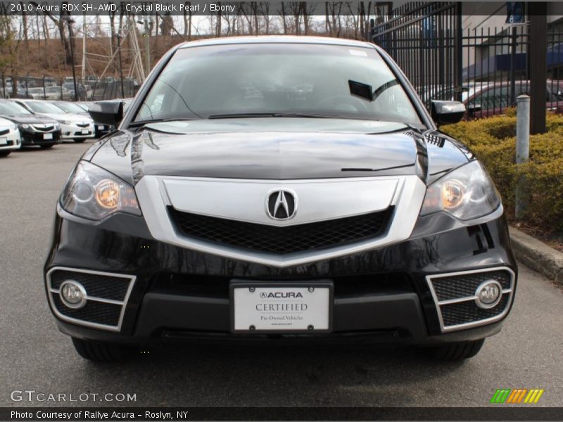 Crystal Black Pearl / Ebony 2010 Acura RDX SH-AWD