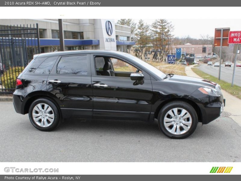 Crystal Black Pearl / Ebony 2010 Acura RDX SH-AWD