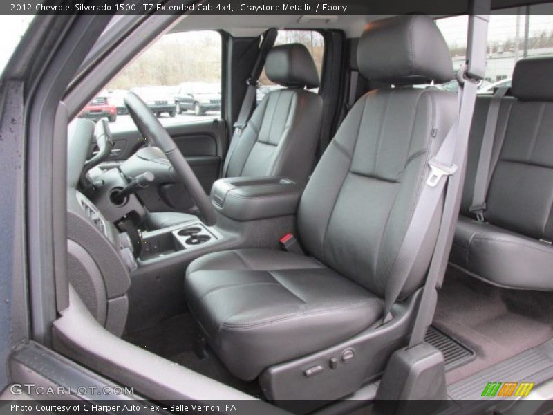 Graystone Metallic / Ebony 2012 Chevrolet Silverado 1500 LTZ Extended Cab 4x4