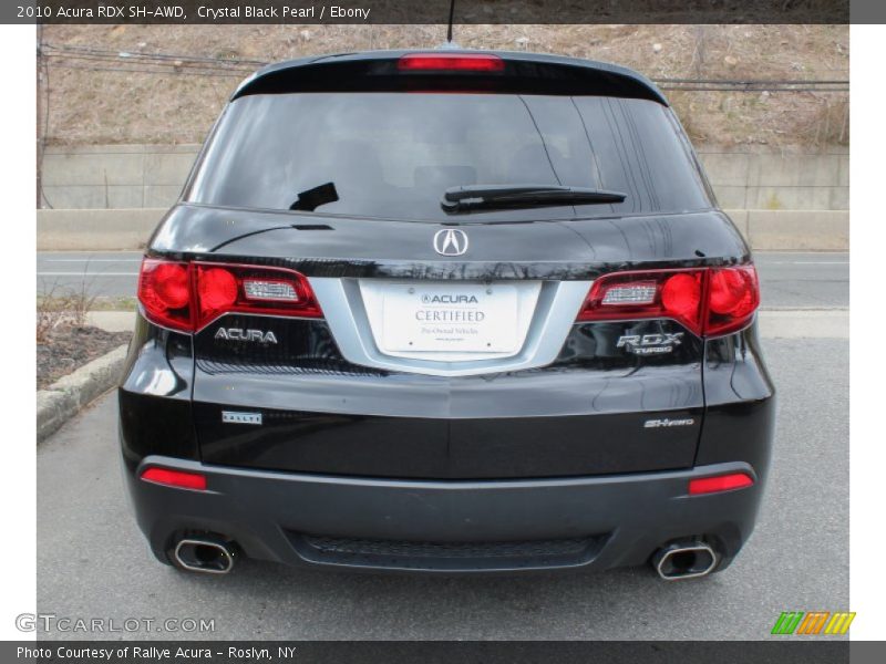 Crystal Black Pearl / Ebony 2010 Acura RDX SH-AWD